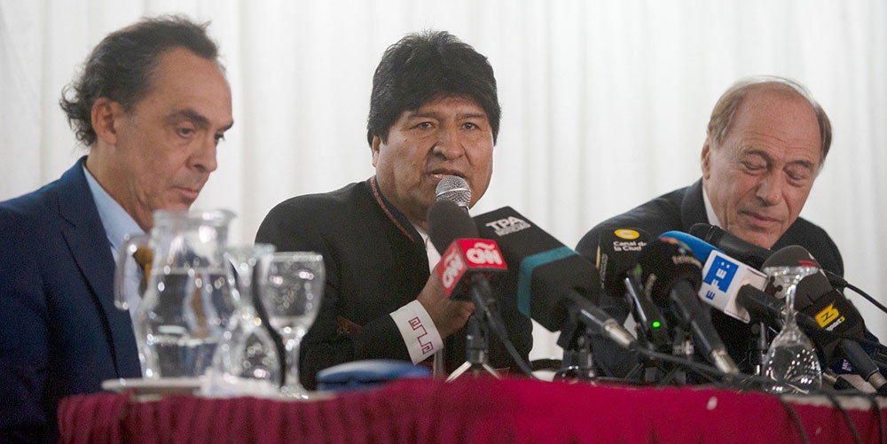 Ferreyra y Zaffaroni, abogados de Evo Morales