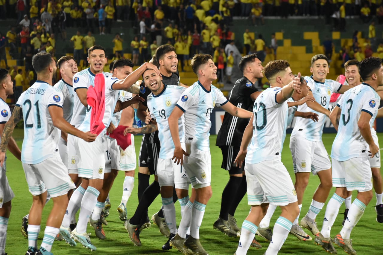Los pibes argentinos quieren cerrar con victoria ante Brasil