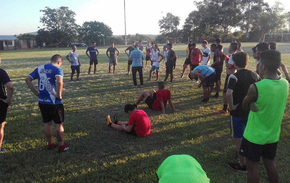 Liga Posadeña de Futbol - Santa Ana ya entrena pensando en temporada en la División C
