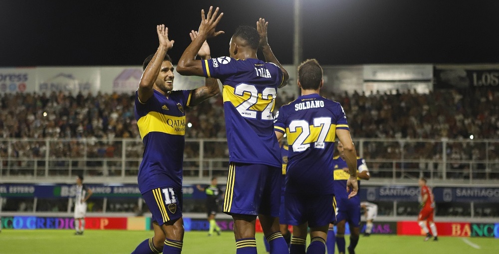 Superliga: Boca goleó y no da el brazo a torcer