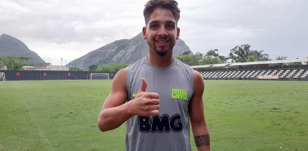 Martín Benítez - El ex jugador de Independiente fue presentado en Vasco da Gama