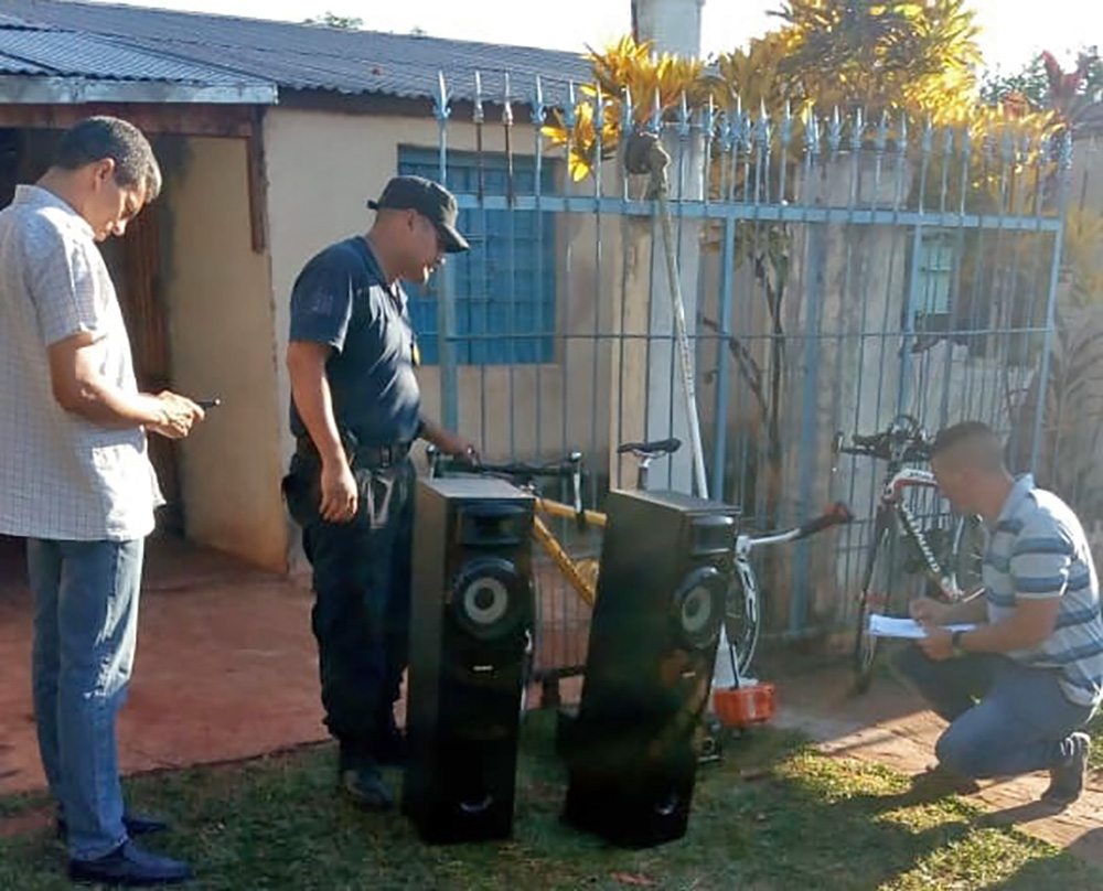 Policía recuperó elementos robados en Posadas