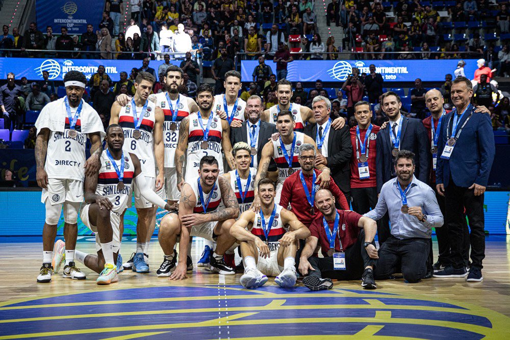 San Lorenzo logró el tercer puesto en la Intercontinental de Básquet