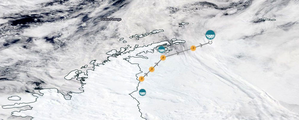 Récord de temperatura en la Antártida y un iceberg gigante que acelera su deriva
