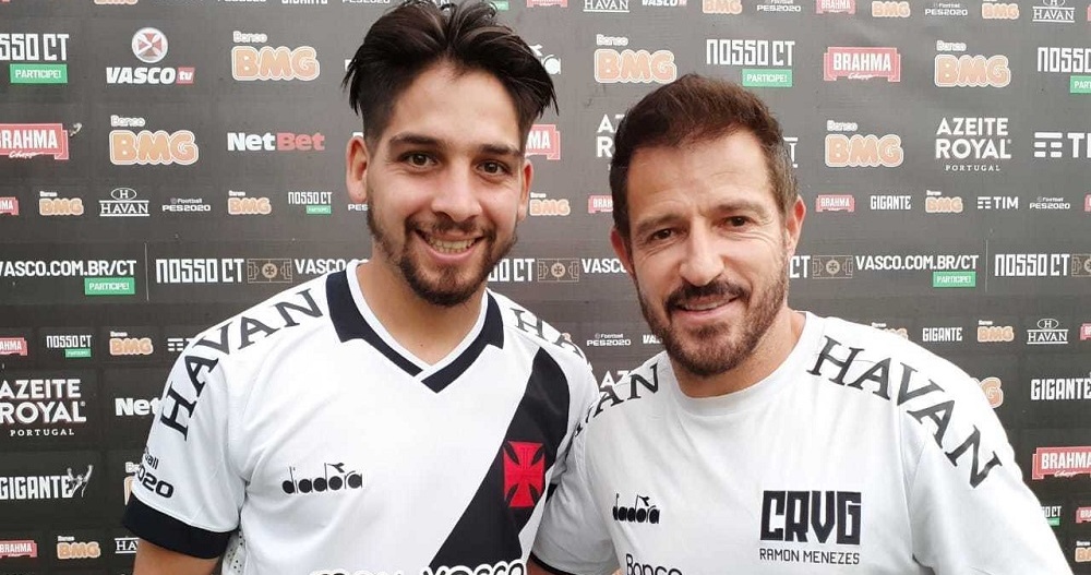 Ahora sí: Martín Benítez fue presentado en Vasco y llevará la “10”