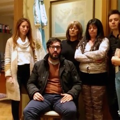 Argentinos - captura del video realizado en la embajada argentina en Budapest