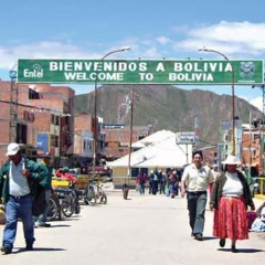 Bolivia - Paso fronterizo del país