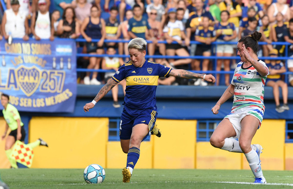 Copa Argentina femenina - Yamila Rodriguez jugando en Boca Juniors