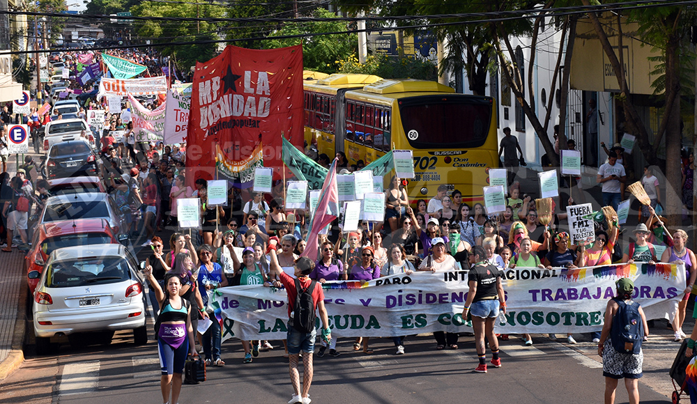 Un solo grito - Multitudinaria marcha en Posadas