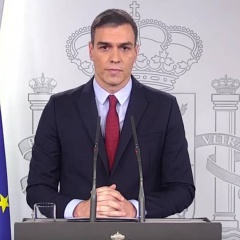 Coronavirus España - Pedro Sánchez, presidnete espño, anunció las medidas para combatir el coronavirus en su país