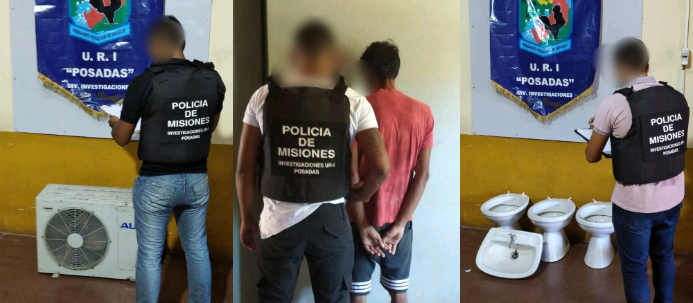 Recuperaron objetos robados de una escuela