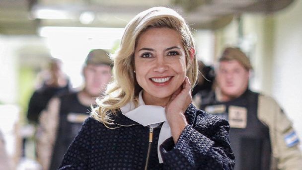 Fabiola Yañez visitó Misiones en el Día de la Mujer
