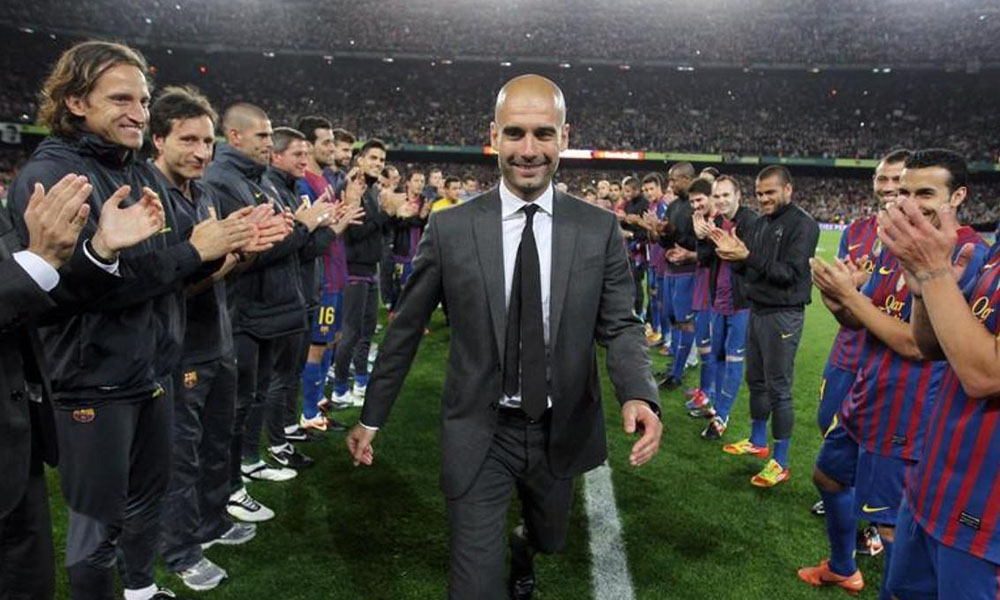Guardiola y una donación récord en España