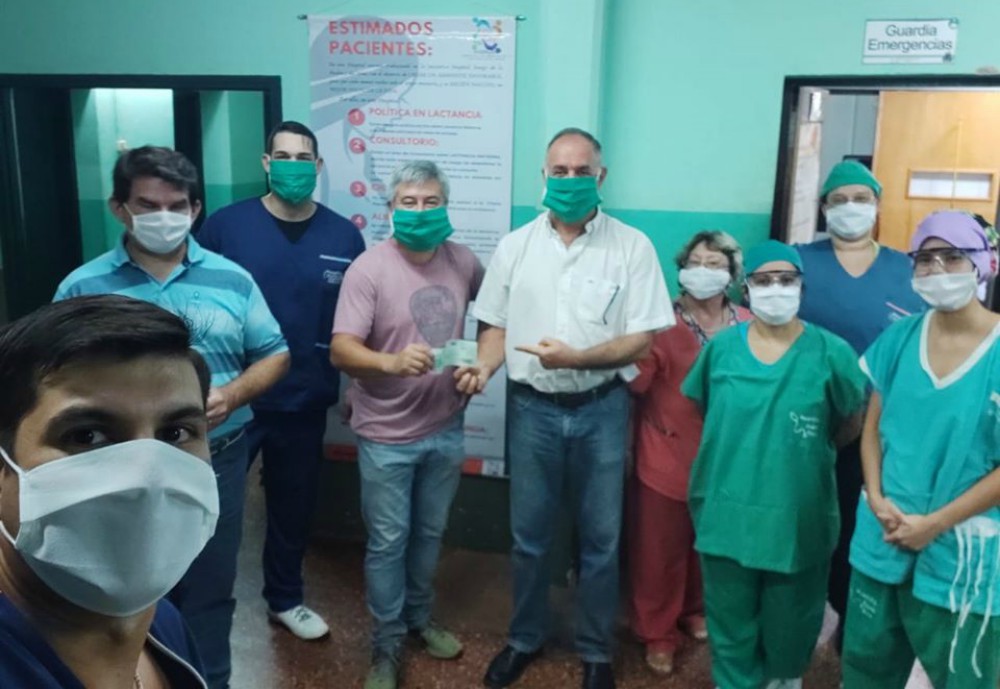 Intendentes y concejales también donarán sus salarios