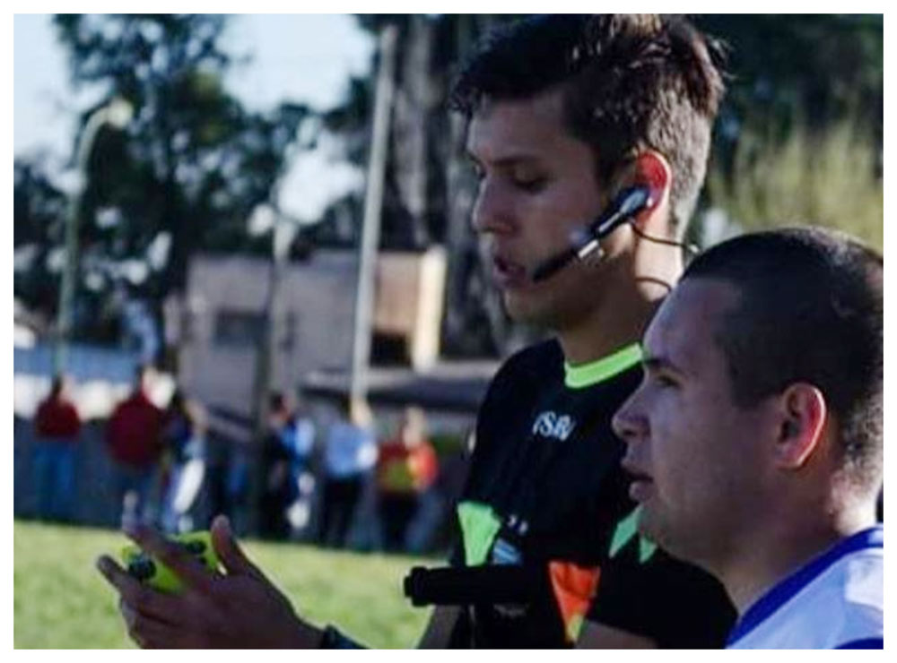 “Mi sueño es llegar a lo más alto del arbitraje”