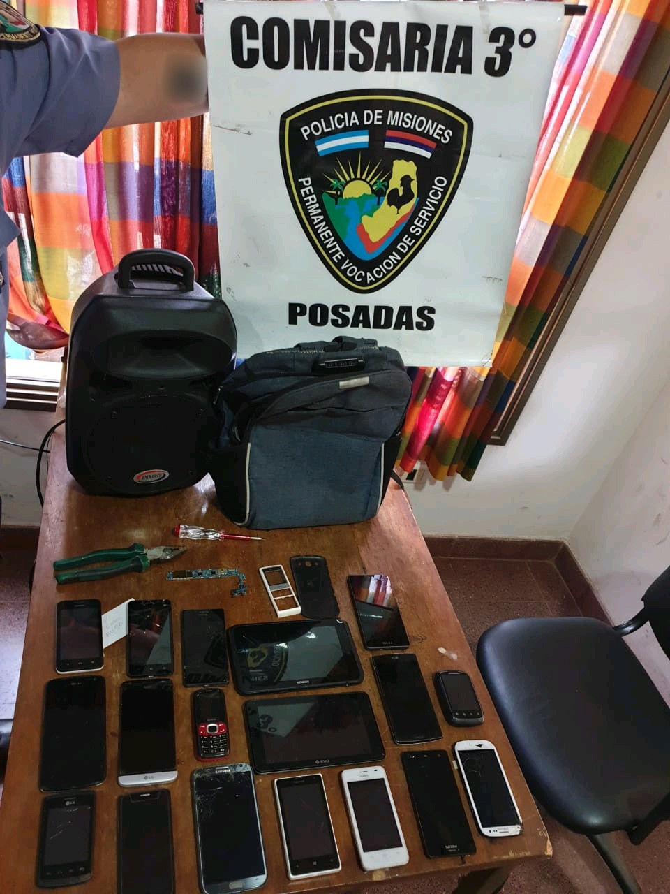 Lo arrestaron tras robar en la casa de un abuelo