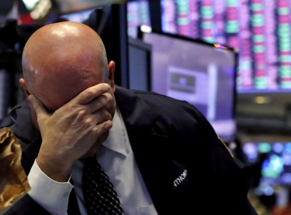 Caída libre: Wall Street abre, suspende acciones, reabre y vuelve a desplomarse