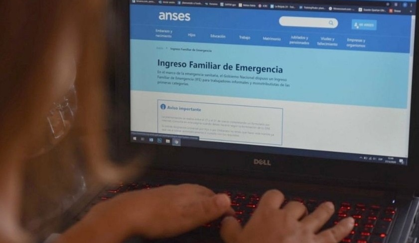 A partir de este sábado 11 se podrán completar trámites del IFE en la web de ANSES