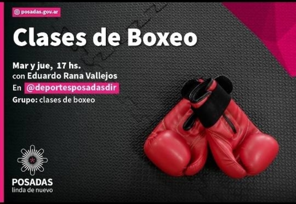 Clases virtuales de boxeo