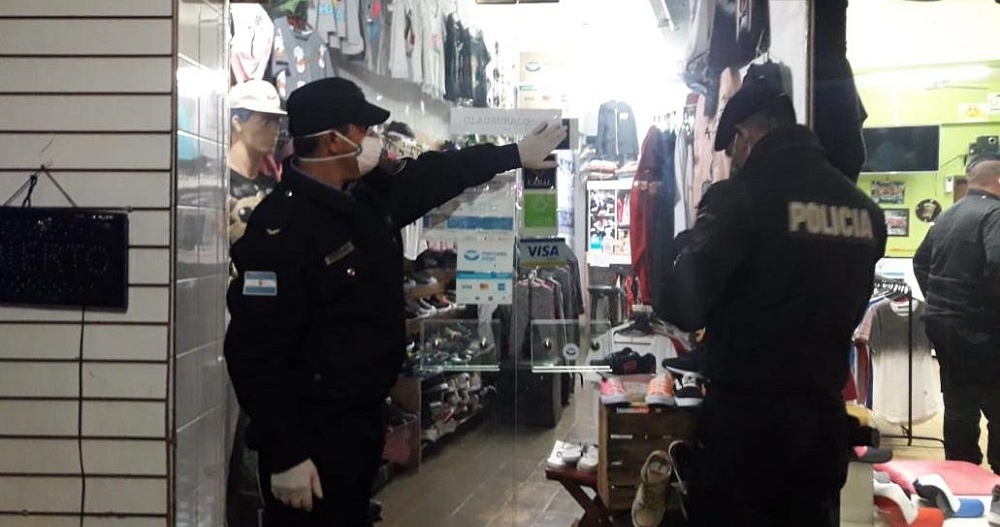 San Vicente: clausuraron cinco comercios