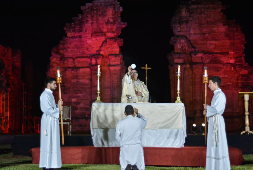 Se celebró la Misa de las Misiones desde las Reducciones de San Ignacio
