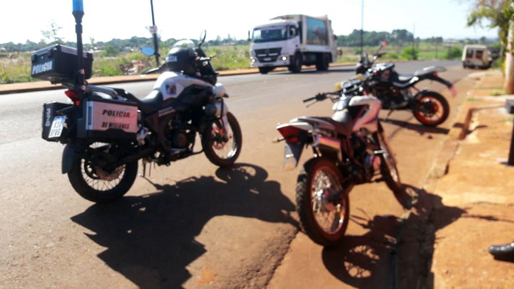 motocicletas - operativos policiales