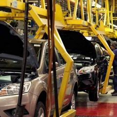 vehículos - linea de producción de autos