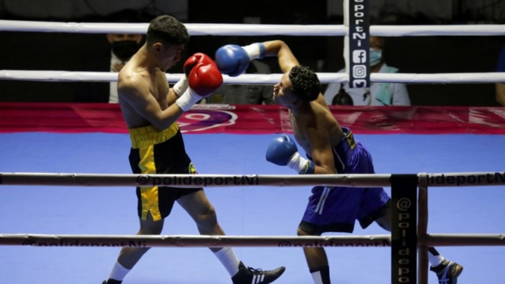 Nicaragua organizó una velada de boxeo en plena pandemia