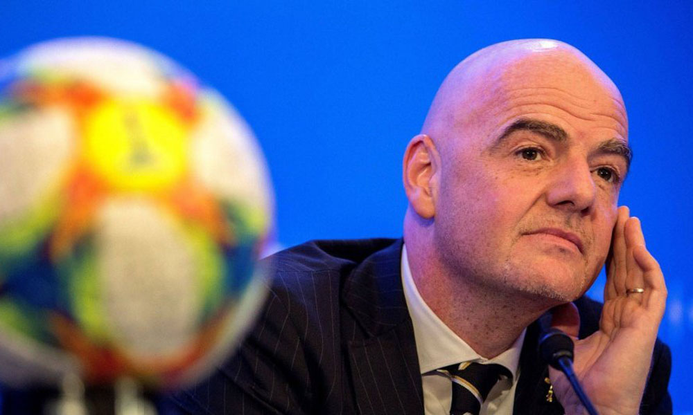 Para Infantino, volver rápido al fútbol sería irresponsable