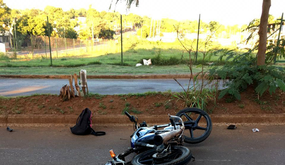 Motociclista falleció tras chocar con un auto en Posadas