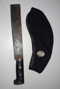 Machete - hombre fue detenido en Posadas luego de amenazar a su pareja con un machete