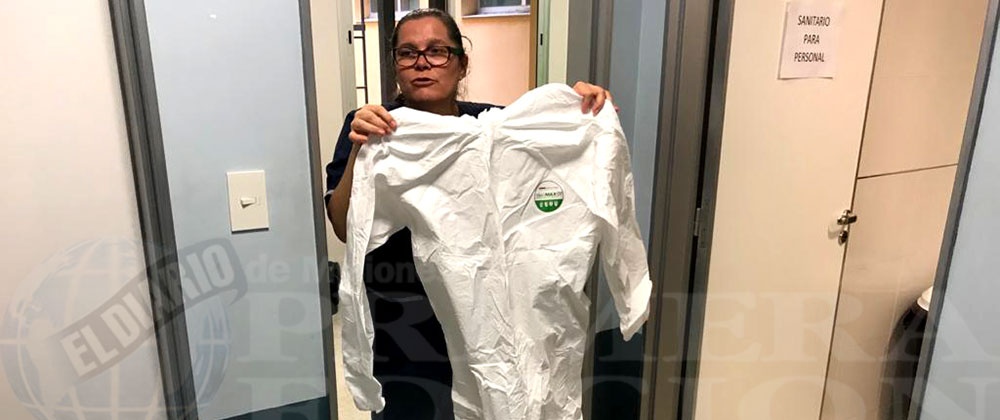 El personal que trata a pacientes por COVID-19 “es exclusivo del área”