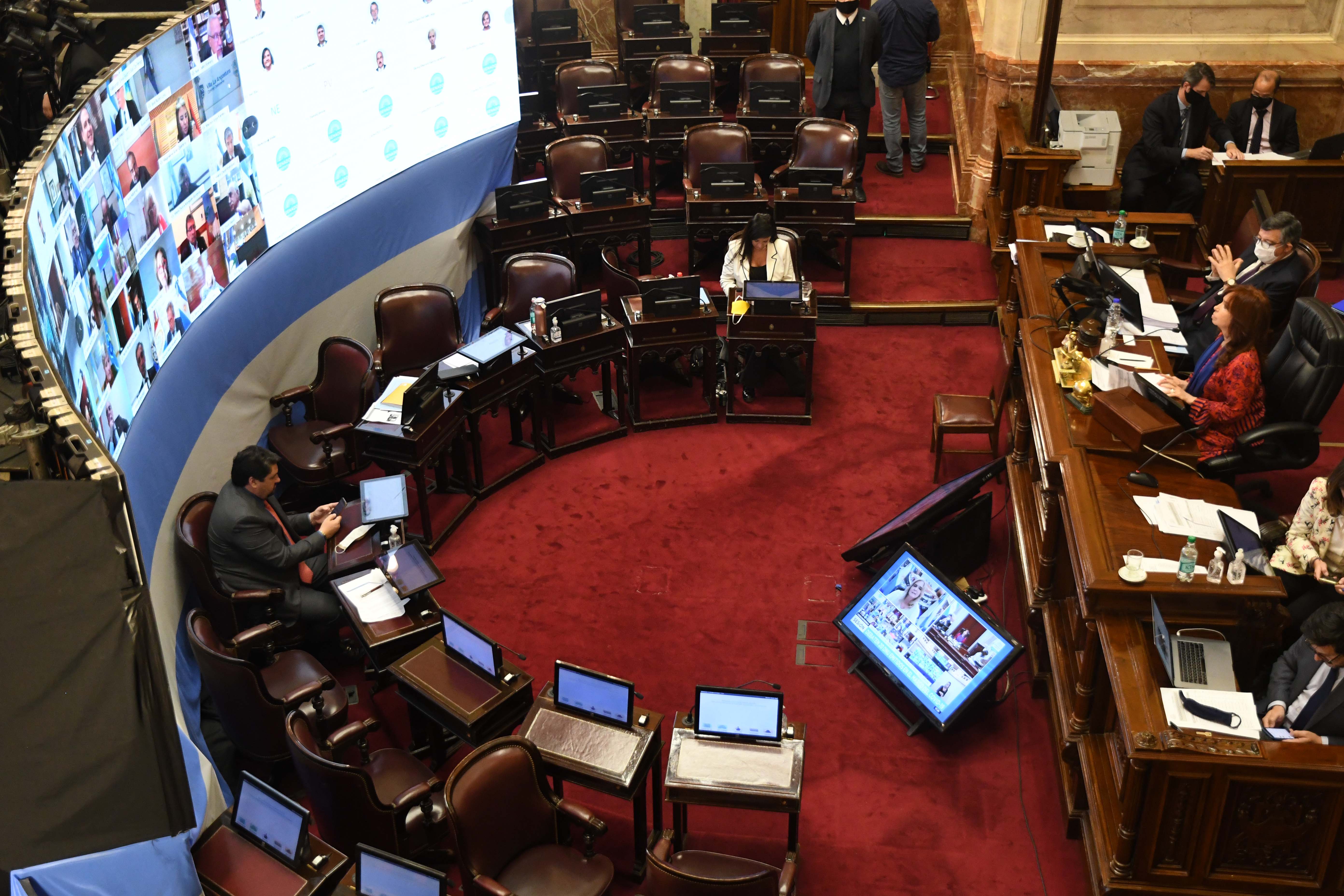 El Senado aprobó 20 DNU del Gobierno vinculados con la pandemia