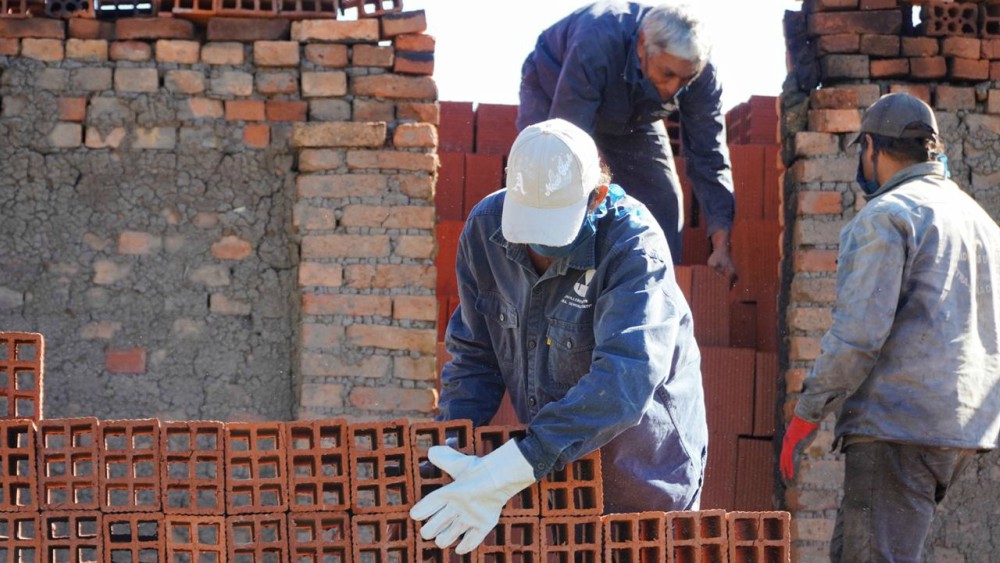 La cooperativa de Ladrilleros Unidos retomó la producción