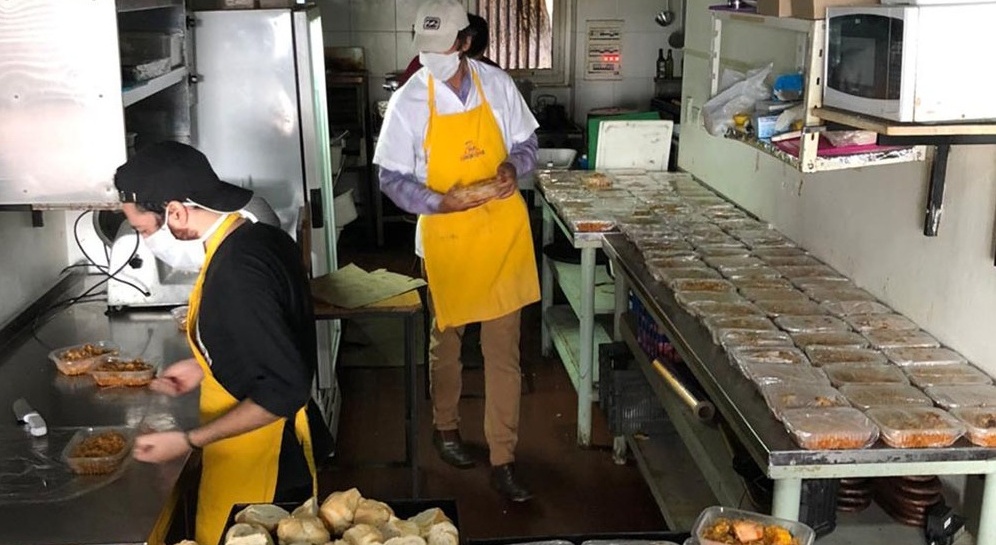 El coronavirus paralizó todo, menos el compromiso social