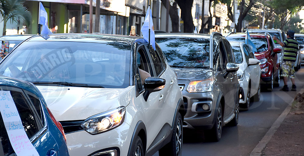 Bocinazo médico: profesionales de Misiones y el país se movilizaron