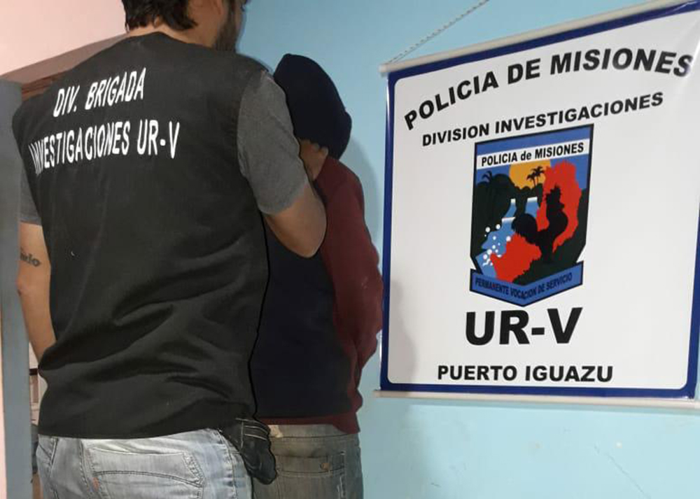 Fue captado por las cámaras robando y terminó detenido