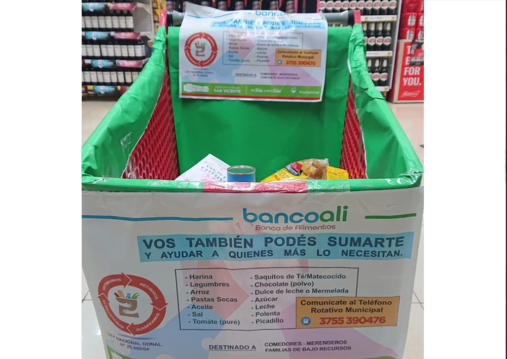 San Vicente - banco de alimentos