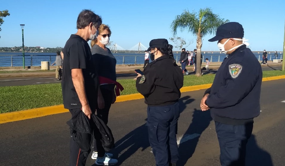 Unas 40 mil personas se sumaron a las caminatas, según el informe de la Policía