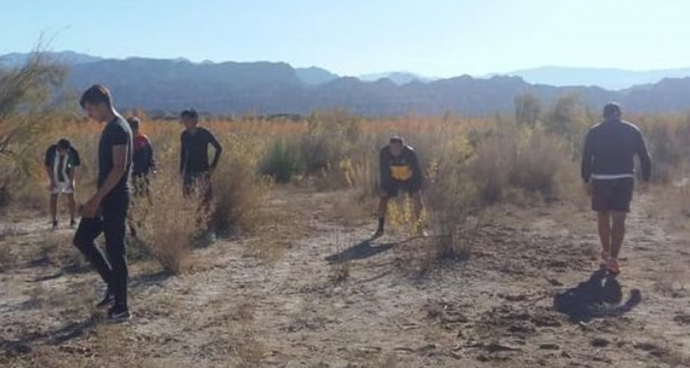 San Martín de Villa Unión de La Rioja, otro equipo que vuelve a entrenarse