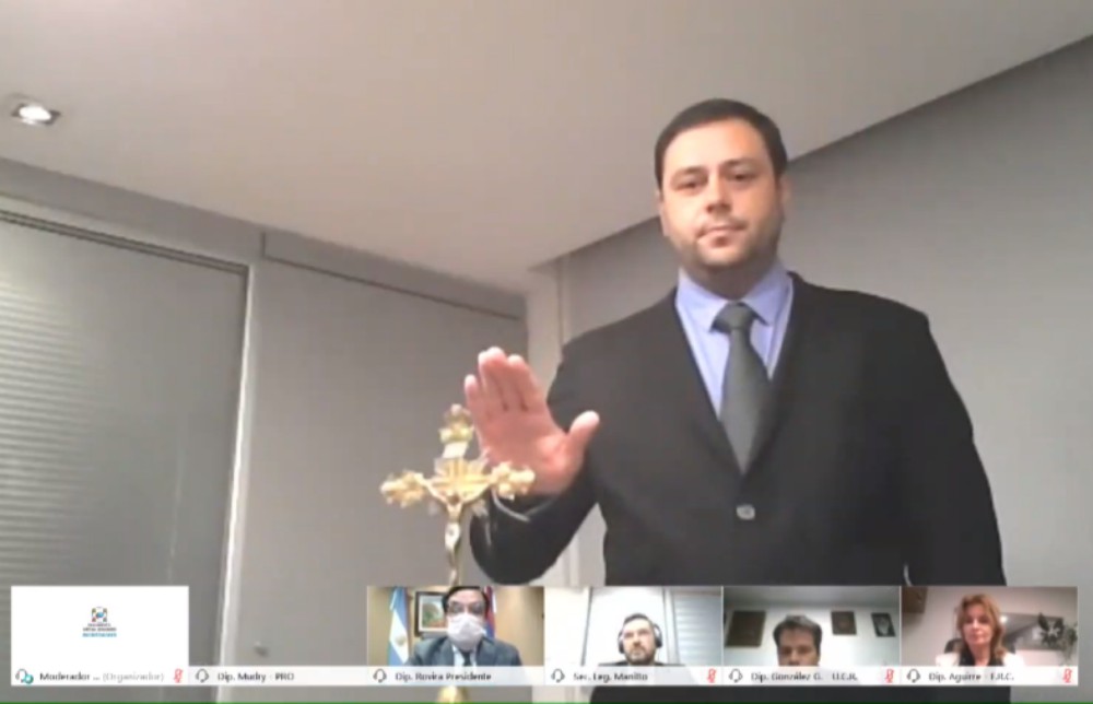 La Cámara de Representantes provincial realizó su segunda sesión online