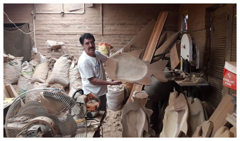 Víctor Díaz, la artesanía, esa llama siempre encendida