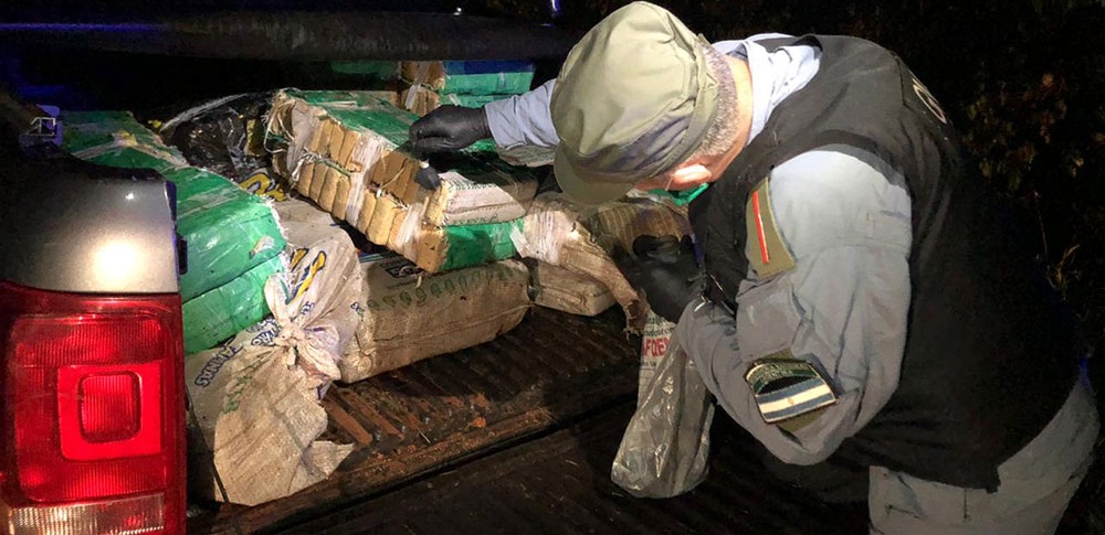 Incautan más de 700 kilos de marihuana en El Alcázar