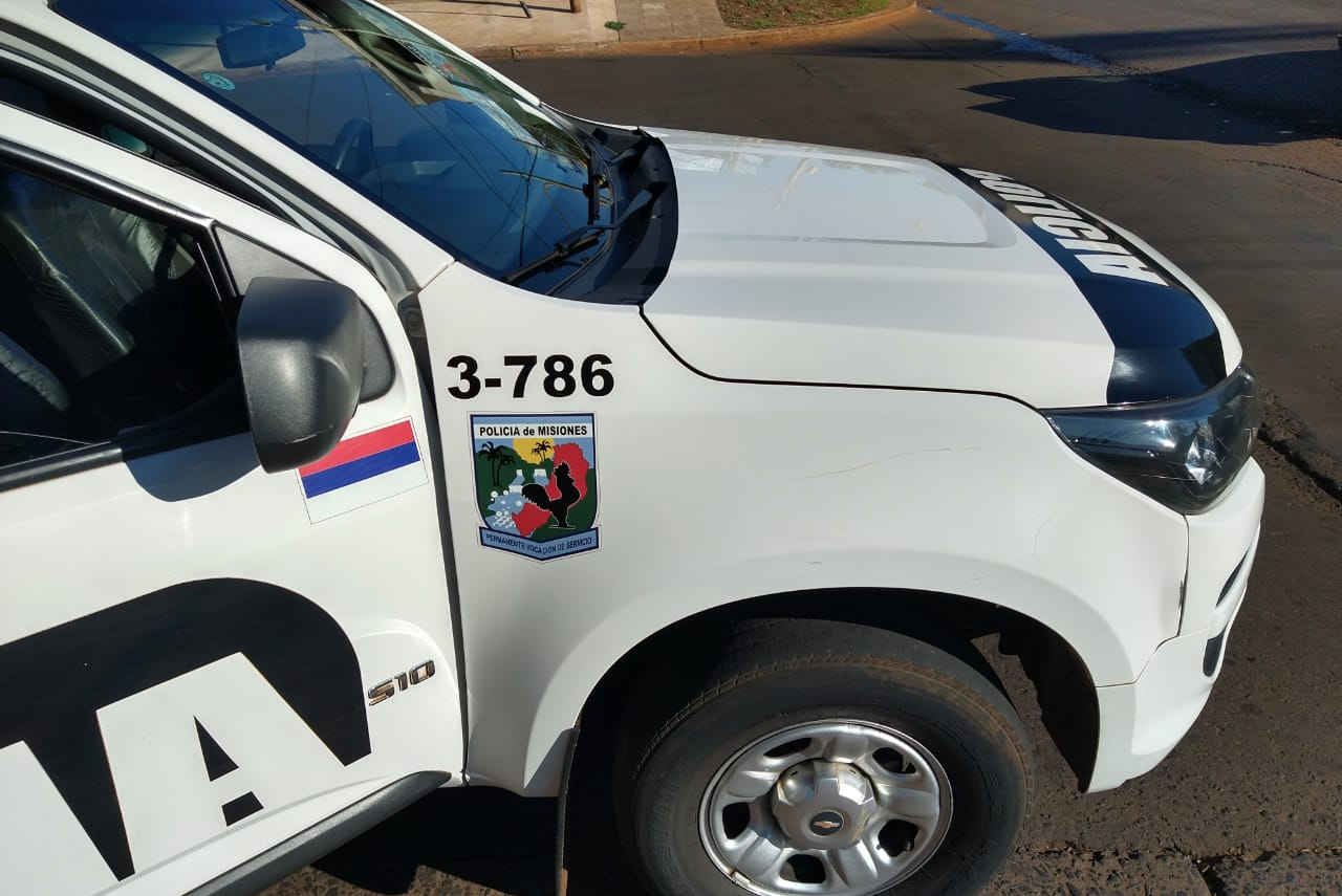 Colisión en Posadas dejó un hombre herido