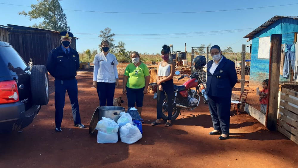 Policía de Misiones - campaña solidaria