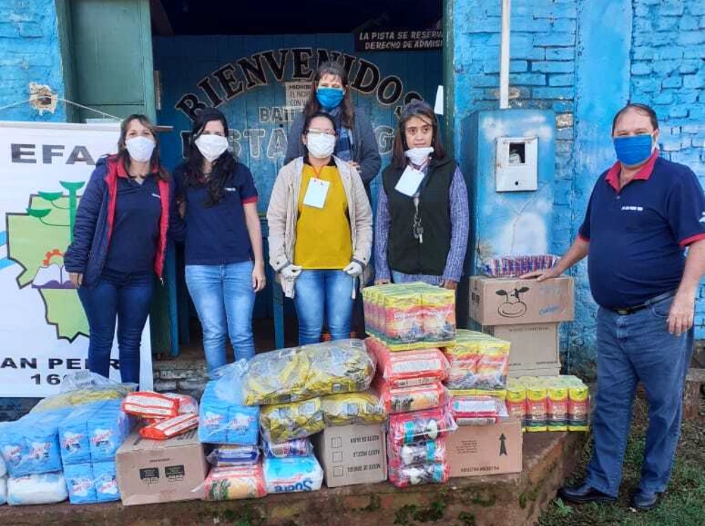 “Unidos por San Pedro” la cruzada que ayudó a 180 familias