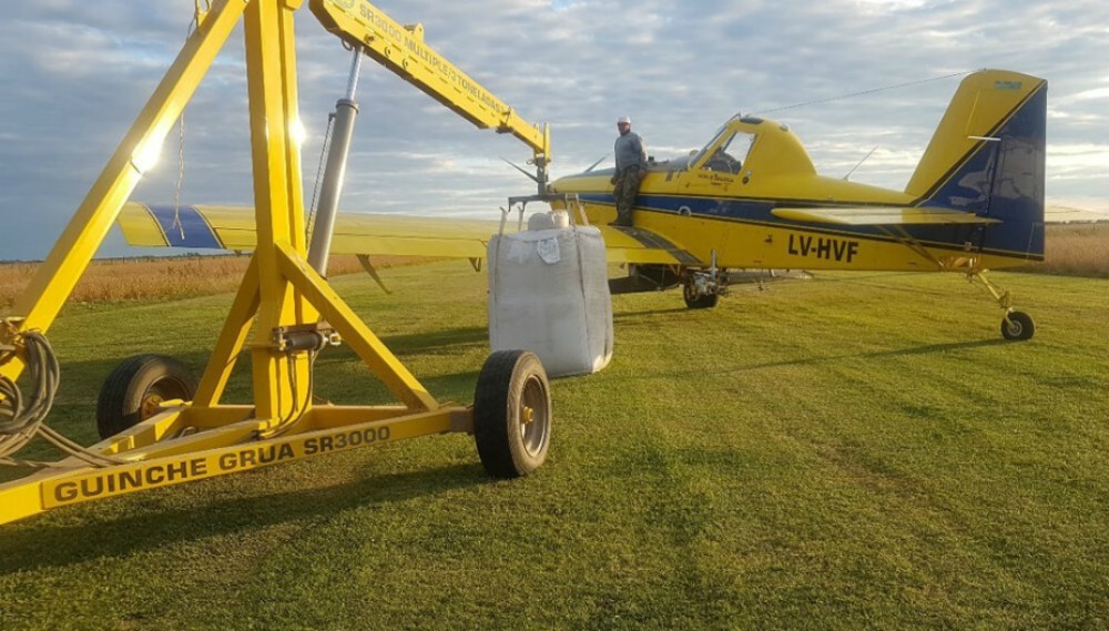 Aseguran que aumentará 40%  la siembra argentina con aviones