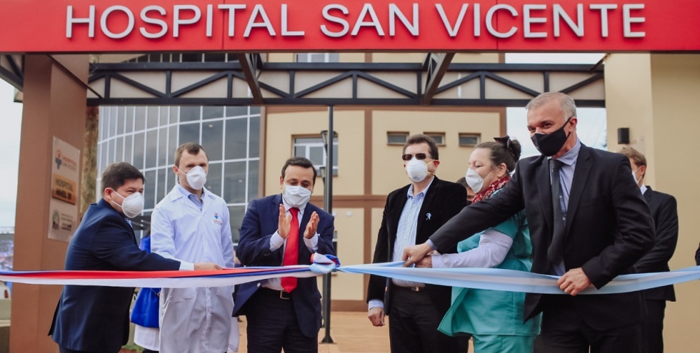 Inauguraron el Hospital de Alta Complejidad de San Vicente