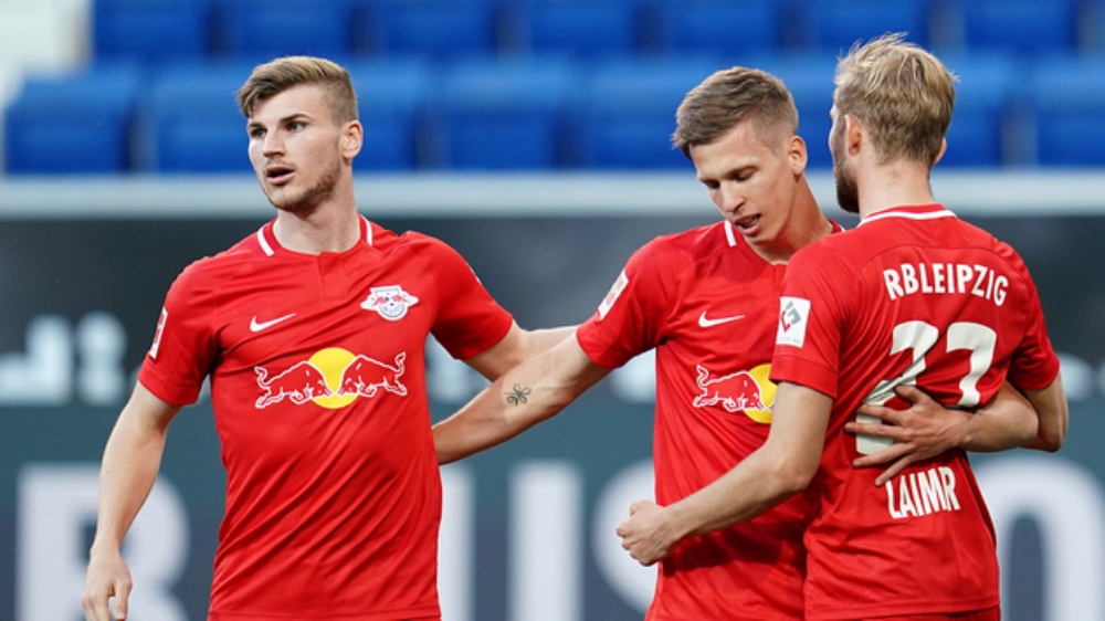 Leipzig volvió al triunfo ante Hoffenheim en la liga alemana