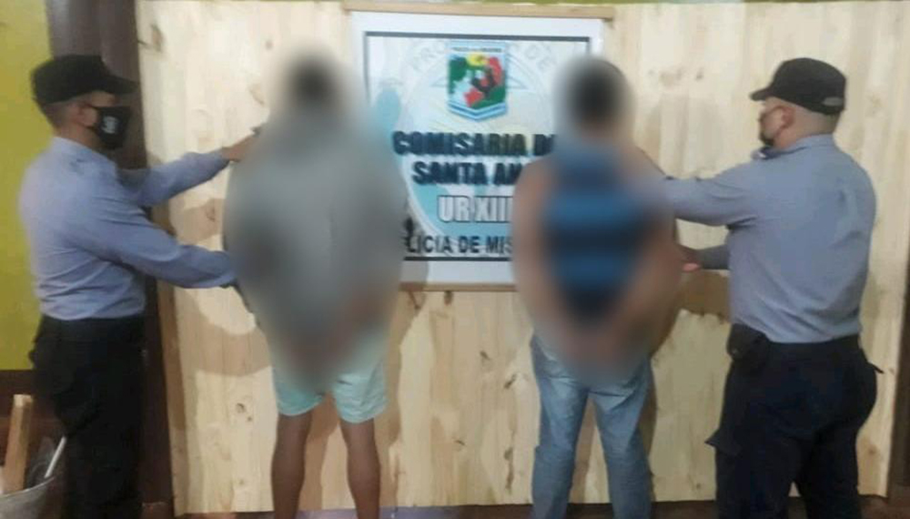 Acusados de quemar una casa, vandalismo y amenazas fueron detenidos